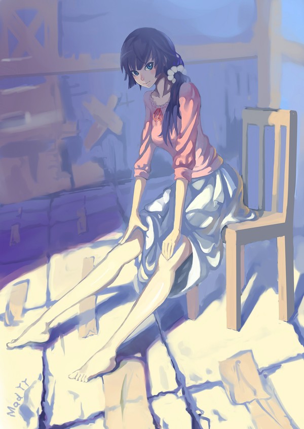 Monogatari Series - Anime art, Anime, Monogatari series, Hitagi senjougahara, 