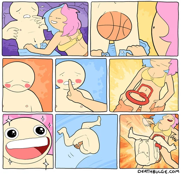 A little basketball - Comics, Deathbulge, Basketball