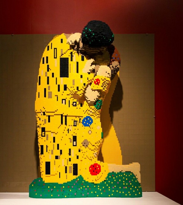 Art Of The Bricks. - My, Moscow, Exhibition, Allegory, Longpost, The photo