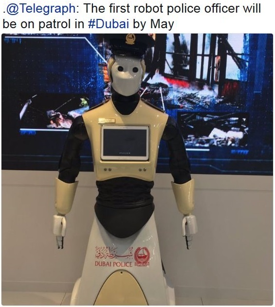 World's first Robocop - Robocop, Dubai, Saudi Arabia, Technologies