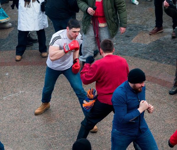 British media released photos of fisticuffs from Maslenitsa for training Russian fans - Russia, Great Britain, Football, Sport, media, Fans, Rt, Video, Longpost, Media and press, Russia today