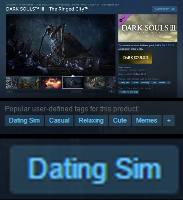 And you're all hardcore, hardcore. - My, Dark souls, Steam