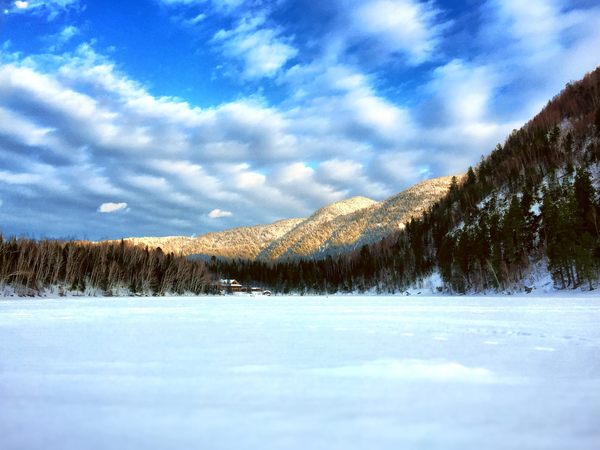 Winter on Lake Baikal. - My, The photo, Baikal, Baikalsk, Lake, Winter, Nature, , Longpost