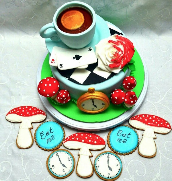fairy cake - Cake, Alice in Wonderland