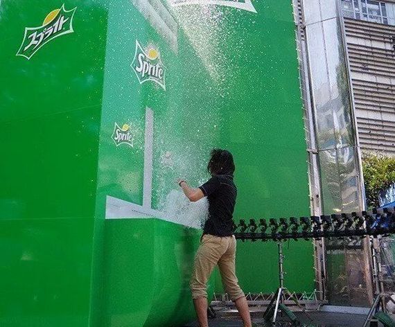 Sprite vending machine in Japan - Vending machine, Sprite, Japan, Longpost