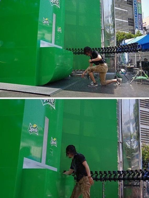 Sprite vending machine in Japan - Vending machine, Sprite, Japan, Longpost