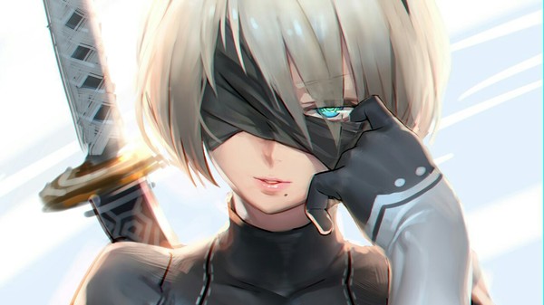 I see you - NIER Automata, Yorha unit No 2 type B, Арт