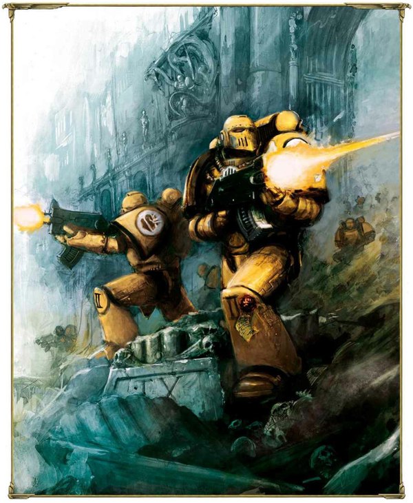  "" Warhammer 40k, Warhammer, Imperial Fists, Wh back, 