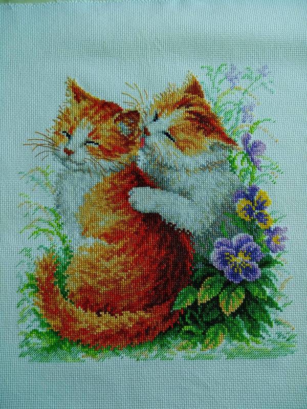 About cross stitch... - My, Cross-stitch, Paintings with threads, Needlework, Mom's needlework, Longpost