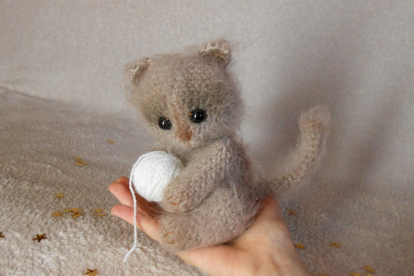 Knitted cats, warm and fluffy - My, Creation, Knitting, Longpost, Handmade, cat, Souvenirs, Knitted toys, Fluffy
