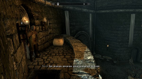 When you don't know the words, but you have to sing. - My, Skyrim, The Dark Brotherhood, Games, Bethesda