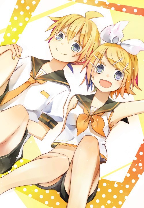 Vocaloids - Аниме, Vocaloid, Hatsune Miku, Anime Art, V Flower, Kagamine Rin, Kagamine Len, Длиннопост