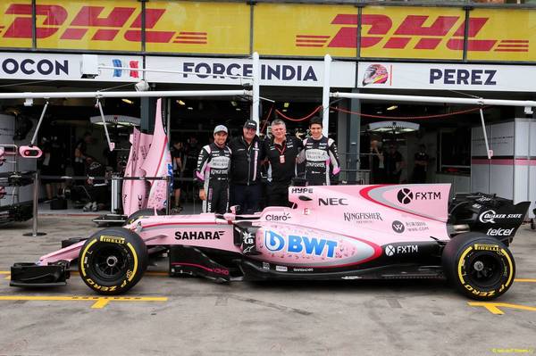 Гламур в Формуле 1 в лице Sahara Force India F1 - Фирменная раскраска, Sahara Force India F1, Формула 1, Гонки, Гран-При, Диванные эксперты, Длиннопост