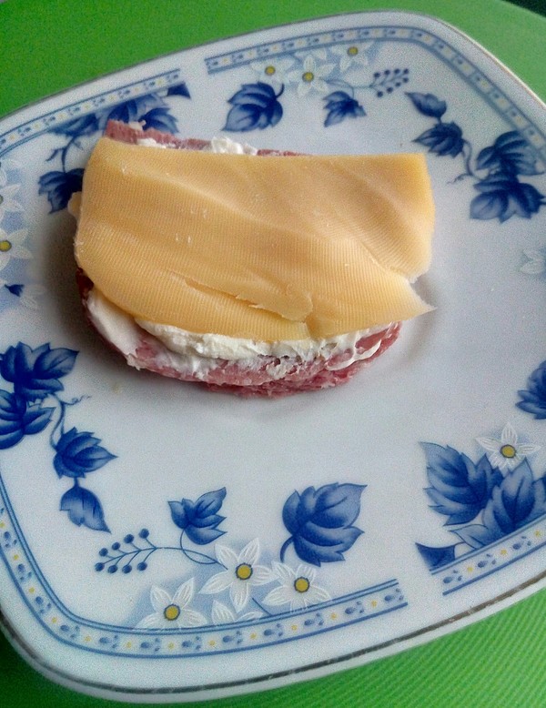 Правильный бутерброд для тех кто хочет похудеть.