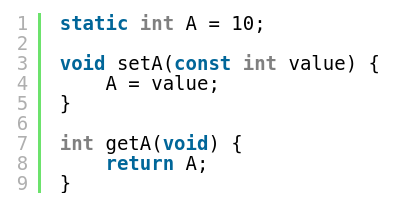 Статические переменные вместо глобальных на Си/Си++ - Моё, Си++, Си, C++, Программирование