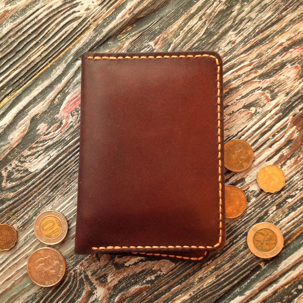 DIY driver's wallet - My, Leather craft, Leather products, , Grossone, Longpost