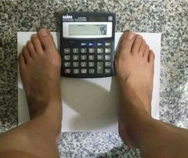 How much I want, so much I weigh. - Humor, Slimming