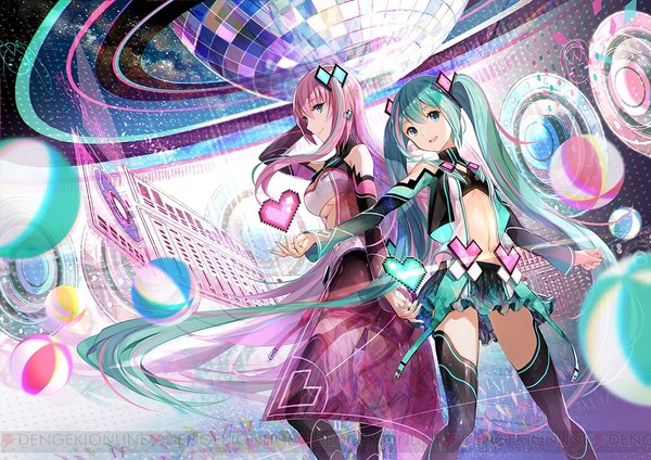 Vocaloids , Vocaloid, Hatsune Miku, Anime Art, Megurine Luka, 