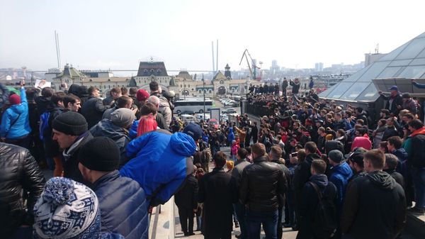 Rally in Vladivostok - , , Longpost, Politics, Rally