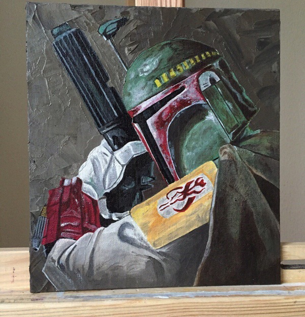 Boba Fett - My, Star Wars, Boba Fett, Butter, Not mine, My