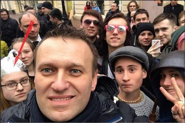 Lech and his new cabinet of ministers at the rally XD - Politics, Alexey Navalny, Rally, , Revolutionaries, Foil hat, Reptilians