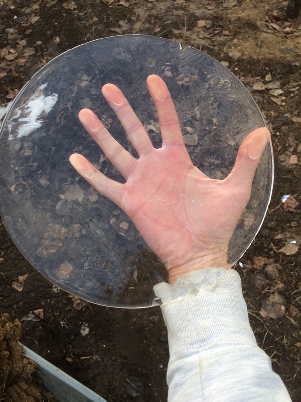 Just an ice disk - My, Water, Ice, Spring, Form, The photo, Longpost