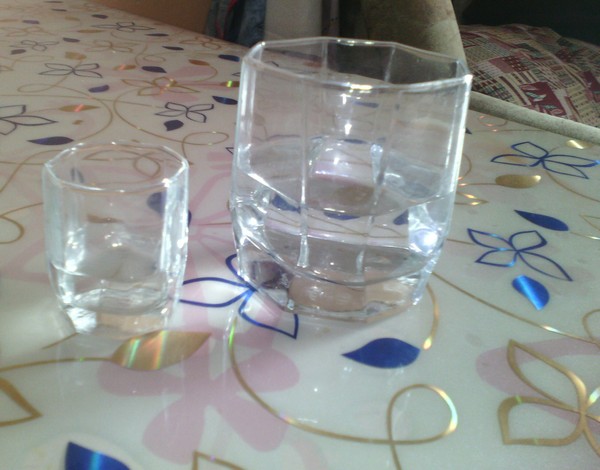 Found a mini version of my glass. - My, Cup, Miniature, Big and small