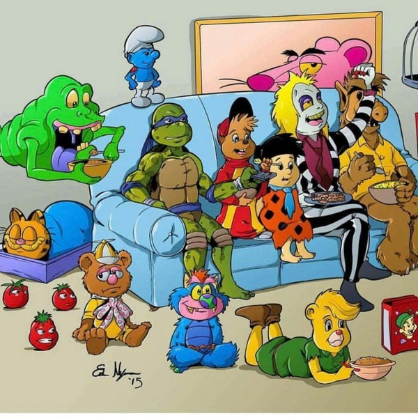 From childhood in the 90s - 90th, Images, The smurfs, Alf, Ghostbusters, Teenage Mutant Ninja Turtles, Gummy Bears, 9GAG