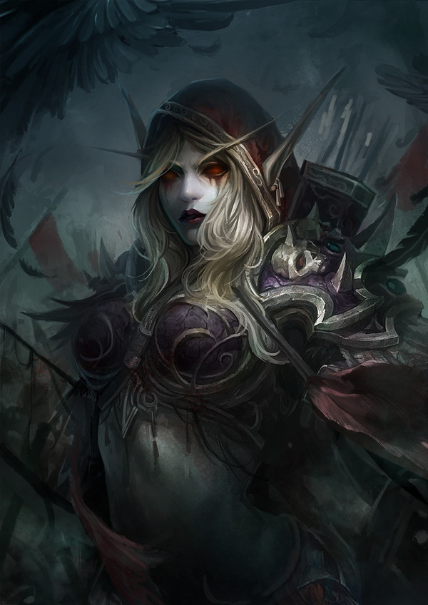 Sylvanas Windrunner - Wow, Sylvanas Windrunner, Warcraft, Art