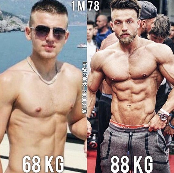 Before and after - Guys, It Was-It Was, Mens Health, , Bodies, , Body, Men