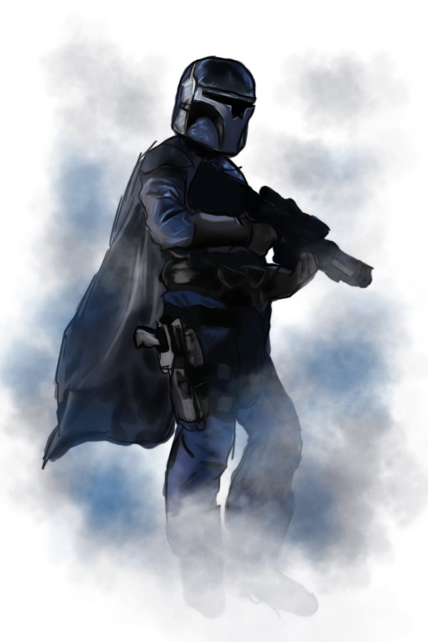 Proud and brutal Mandalorians - Star Wars, Art, Longpost