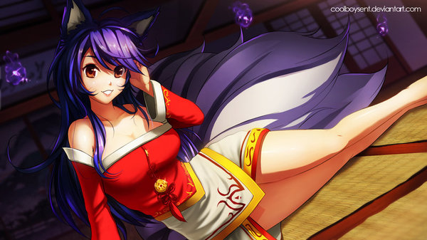 Ahri - Ahri, League of legends, Game art