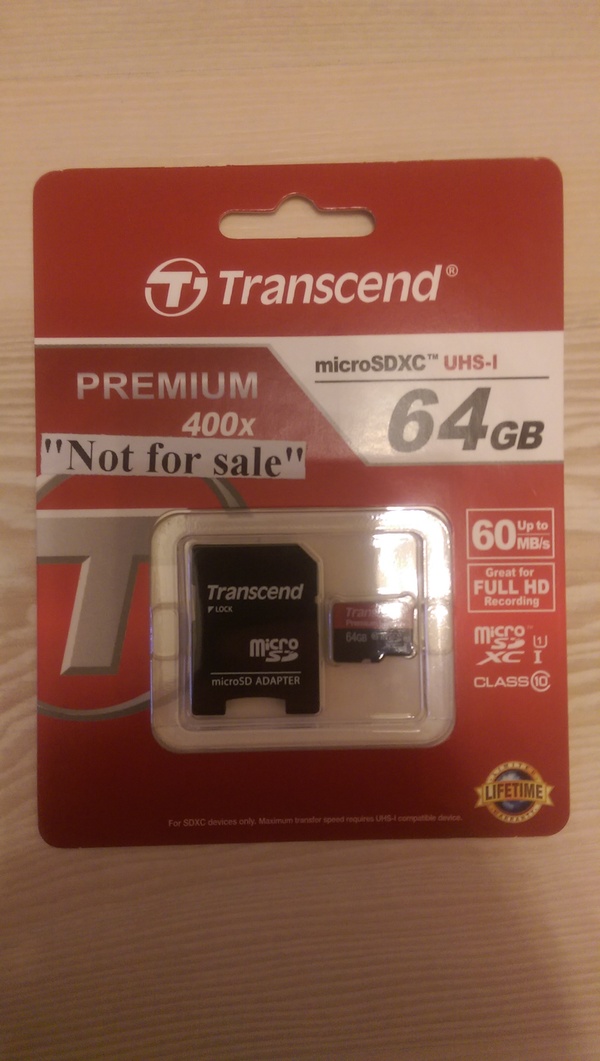 Replacing the SD card under the lifetime warranty (personal experience) - My, Guarantee, Transcend, Replacement, Longpost