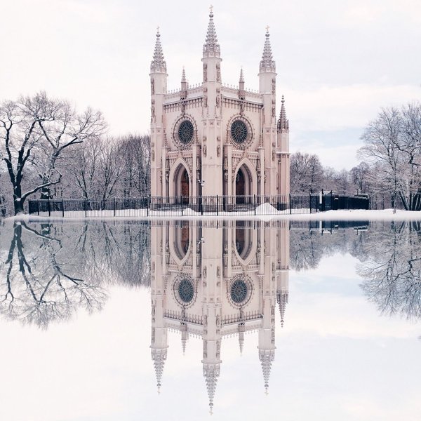 Gothic Chapel - , , Gothic Chapel, Peterhof, Architecture