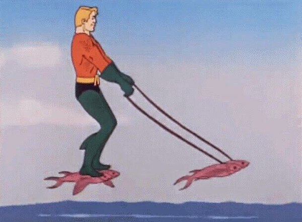 When I went fishing - Fishing, Aquaman