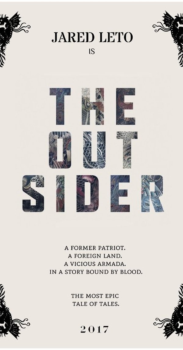 Poster for the movie The Outsider starring Jared Leto. - Jared Leto, Movies, Anticipated films, Poster, Outsiders, Longpost