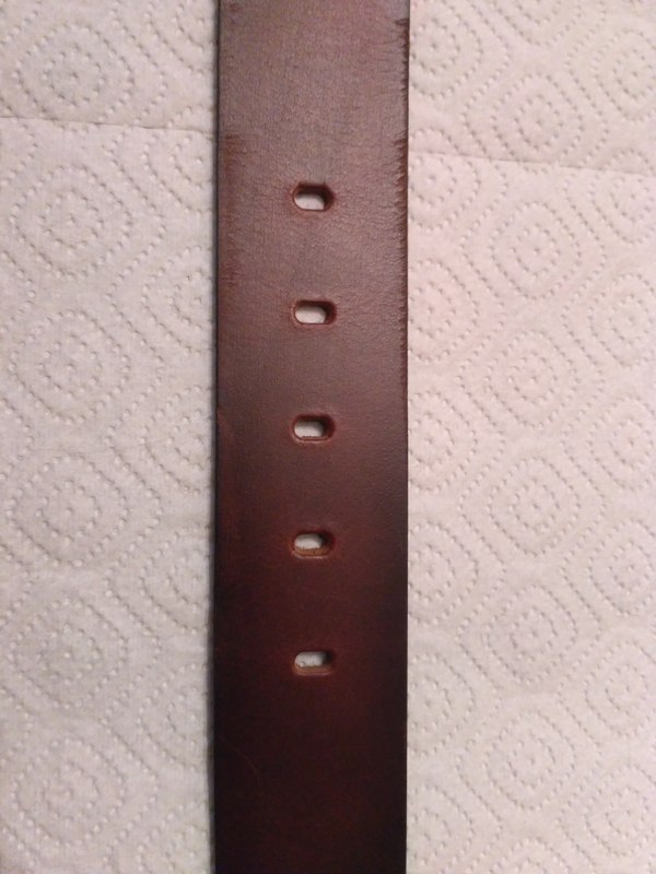 Дырки в ремне