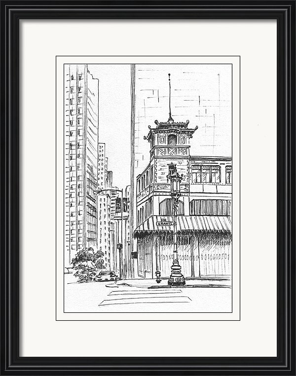 ISO. Chinatown (1) - My, Drawing, Graphics, Sketch, Chinatown, Creation, Longpost