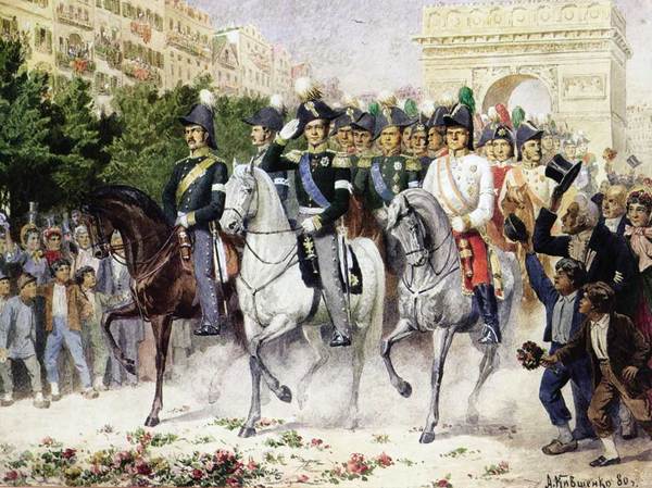 Capture of Paris - Paris, Alexander I, 1814, Napoleonic Wars