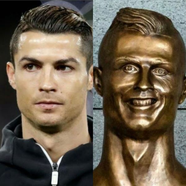 What do you look like in real life and passport photo - Cristiano Ronaldo, Football