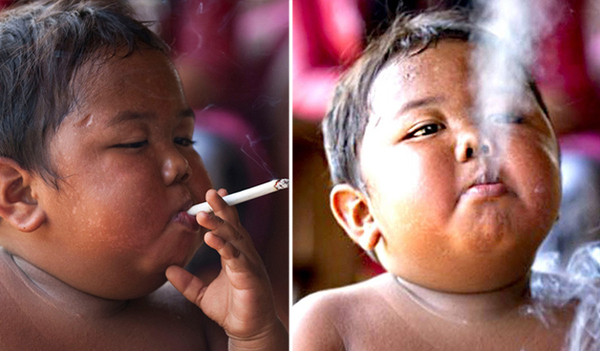 How a boy lives today, who smoked 40 cigarettes a day at the age of two - , It Was-It Was, Indonesia, Smoking, , Longpost