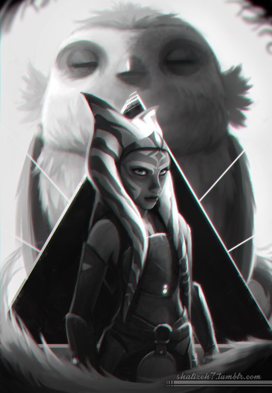 Ahsoka Tano or why you should watch the Star Wars series - Art, Star Wars, Ahsoka Tano, , Valaybalalai, Longpost, Video