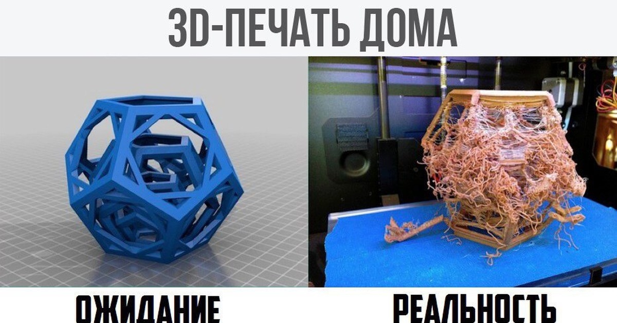 3D-печать дома, 3D принтер, Ожидание и реальность.