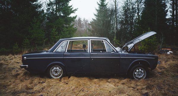 Abandoned Volvo cars - Volvo, Film, Abandoned, Volvo, Sweden, , The photo, Longpost