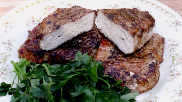 Recipe for juicy chop on the grill - My, Recipe, Chop, Pork, Brazier, Video