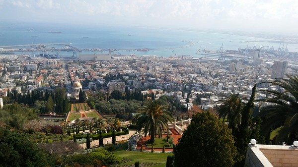 bahai gardens - My, Israel, Garden, View, My