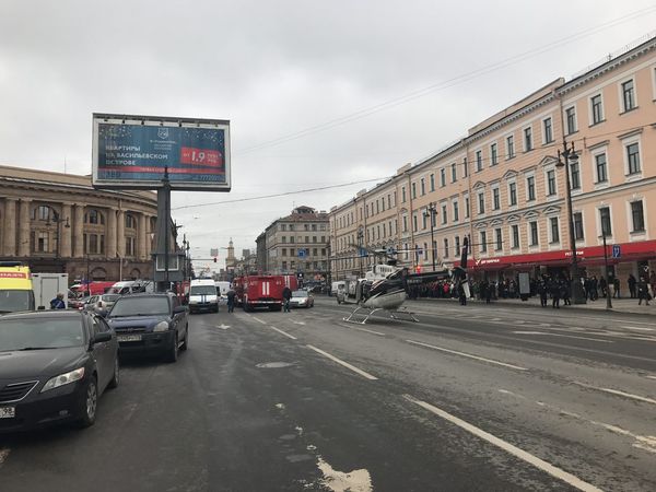 Explosions in St. Petersburg. - Terrorist attack, Saint Petersburg, Station, Metro, Institute of Technology, Helicopter, Video, Longpost