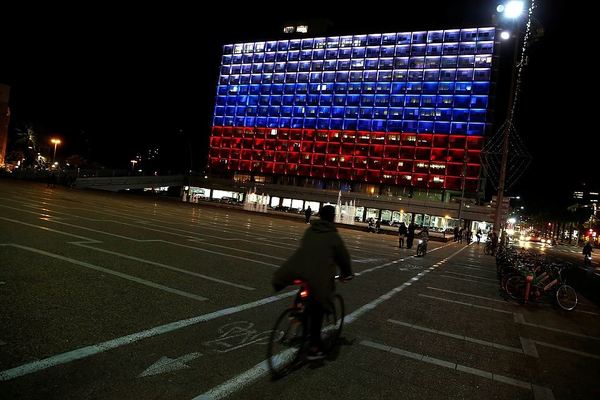 Solidarity - Israel, Flag, Terrorist attack, Saint Petersburg