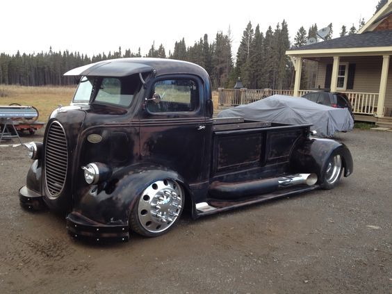 COE - Cab Over Engine truck - Auto, Custom, Rat look, Rat, Retro car, Longpost