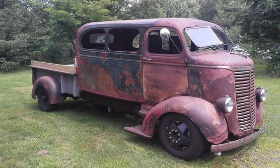 COE - Cab Over Engine truck - Auto, Custom, Rat look, Rat, Retro car, Longpost